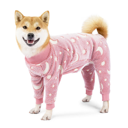 Warm and cozy pet pajamas