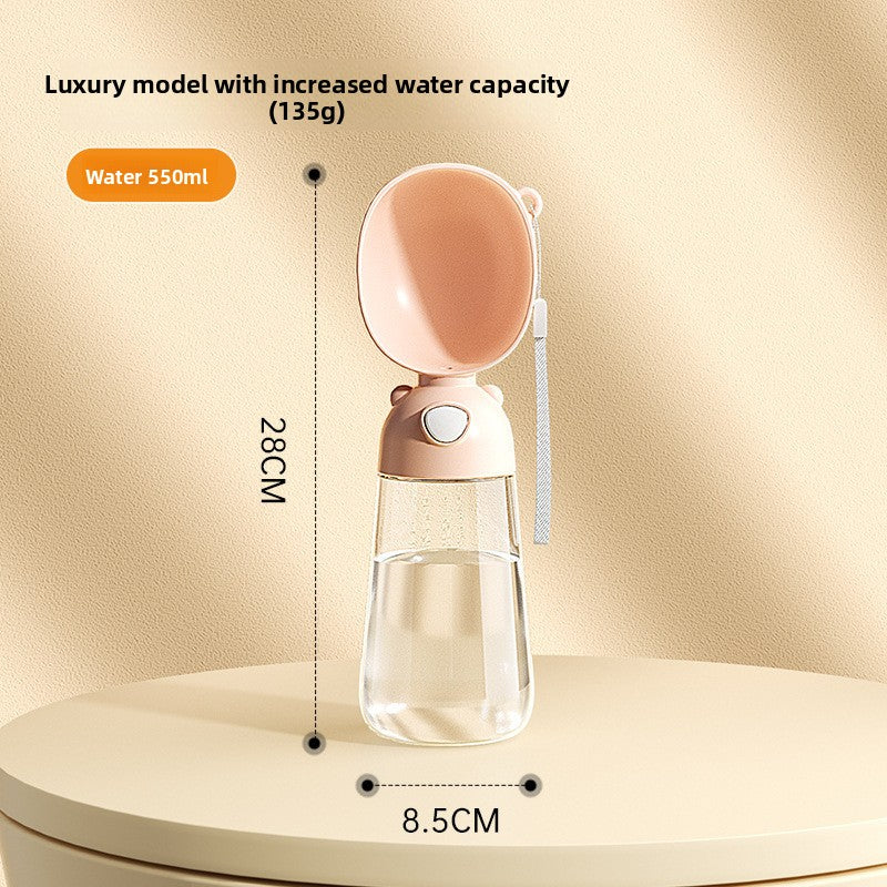 Portable Dog Water Cup Outdoor Pet Drinking Feeder