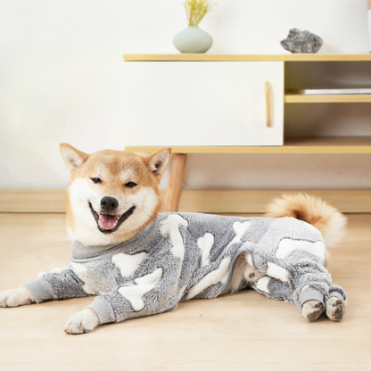Warm and cozy pet pajamas