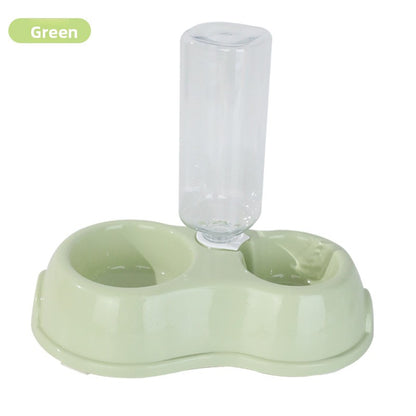 Automatic Pet Food and Water Bowl Set