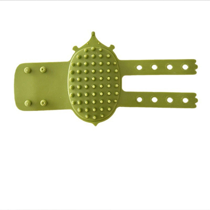 Pet cat corner massage brush