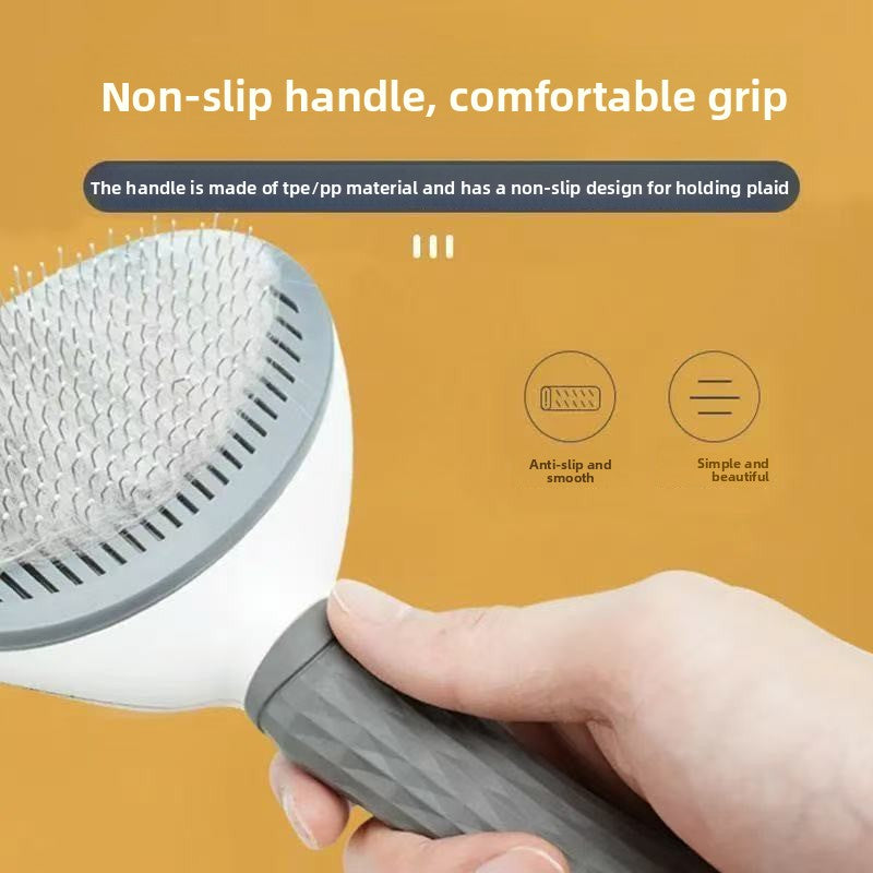 Pet Hair Brush - Stainless Steel Needle Brush