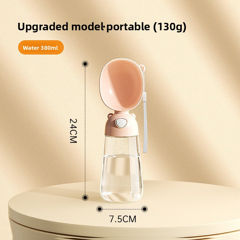 Portable Dog Water Cup Outdoor Pet Drinking Feeder